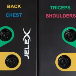 JELEX Deportes De Fuerza|Accesorios De Fitness^Tornado Chest Push Up Board Tabla de flexiones