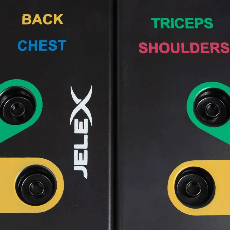 JELEX Deportes De Fuerza|Accesorios De Fitness^Tornado Chest Push Up Board Tabla de flexiones