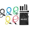 JELEX Deportes De Fuerza|Accesorios De Fitness^Tubos de resistencia elásticos 11 piezas.