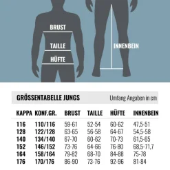 Kappa Pantalones^Topen Niño Pantalones cortos de felpa 705423J-15-4101M