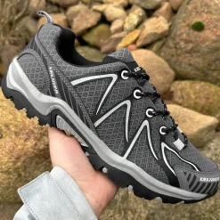 Mujer KIRKJUBØUR Outdoor|Zapatos De Mujer^® "Makalu" Unisex Zapatillas de trekking gris