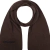 KIRKJUBØUR Bufandas^® "Fryse" Unisex Bufanda marrón