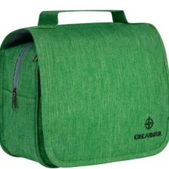 KIRKJUBØUR Outdoor|Camping^® "Rejser" Exterior Neceser colgante verde
