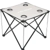 KIRKJUBØUR Outdoor|Camping^® "Solkatt" mesa de camping plegable gris