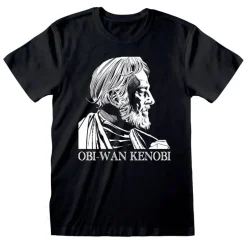 Lizenz Héroes De La Infancia^La guerra de las galaxias Classic Kenobi Hombre Camiseta SWC02974TSB