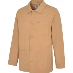 Hombre Lambretta Chaquetas^Bergen Harrington Hombre Chaqueta LAMDS008-TAN
