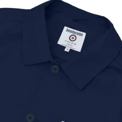 Hombre Lambretta Chaquetas^Bergen Harrington Hombre Chaqueta LAMDS008-AZUL MARINO