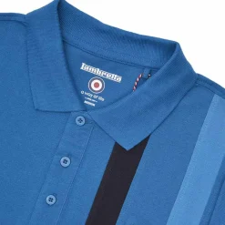 Hombre Lambretta Camisas Y Polos^Cut & Sew Hombre Polo SS1222-DK AZUL