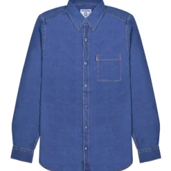 Hombre Lambretta Camisas Y Polos^Denim Hombre Camisa de manga larga RWIS1411