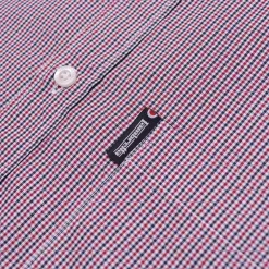 Hombre Lambretta Camisas Y Polos^Gingham Check Hombre Camisa de manga larga RWIS1384