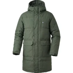 Hombre Lambretta Chaquetas^Hombre parka de invierno forrada LM2503-KHAKI
