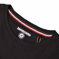 Hombre Lambretta Camisetas^Pannelled Tee Hombre Camiseta SS9036-BLK