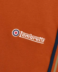 Hombre Lambretta Camisas Y Polos^Punta doble Hombre Polo SS1608-CL/ST/NVY