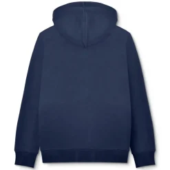 Hombre Lambretta Sudaderas Y Jerséis^Racing Stripe Hombre Sudadera con capucha SS5027-AZUL MARINO