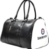 Lambretta Bolsos^Retro Sports Bag Bolso 23x40x25 T20064S-NEGRO/BLANCO