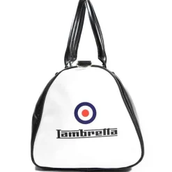 Lambretta Bolsos^Retro Sports Bag Bolso 23x40x25 T20064S-NEGRO/BLANCO