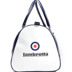 Lambretta Bolsos^Retro Sports Large Bag Bolso 28x49x25 T20064L-NVY/BLANCO