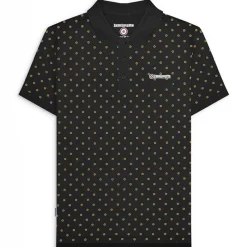 Hombre Lambretta Camisas Y Polos^Target Premium Hombre Polo SS4299-NEGRO/ORO