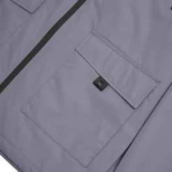 Hombre Lambretta Chaquetas^Terrace Waterproof Hombre Parka Chaqueta SS7817-HIERRO