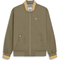 Hombre Lambretta Chaquetas^Triple Tipped Hombre Chaqueta SS1626 Caqui Dorado