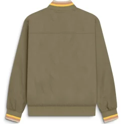 Hombre Lambretta Chaquetas^Triple Tipped Hombre Chaqueta SS1626 Caqui Dorado