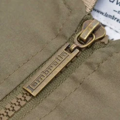 Hombre Lambretta Chaquetas^Triple Tipped Hombre Chaqueta SS1626 Caqui Dorado