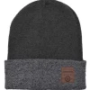 Lambretta Gorros^Turn Up Beanie SS1207-BLK/CHAR