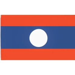 MUWO Tienda Para Aficionados^Laos "Nations Together" Bandera 90x150cm