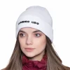 LEANDRO LIDO Gorros^"Callata" Beanie Gorro de invierno blanco