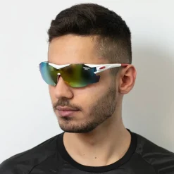 LEANDRO LIDO Ciclismo|Outdoor^Challenger One Gafas de sol deportivas de colores/blanco