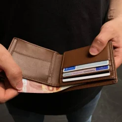 LEANDRO LIDO Otros Accesorios^Classic Cartera marrón