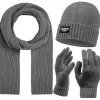 LEANDRO LIDO Deportes De Invierno|Multipacks^"Epomeo" Hombre Conjunto invierno 3 piezas gris