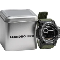 LEANDRO LIDO Ciclismo|Running^"Palermo" Unisex Reloj deportivo verde oscuro