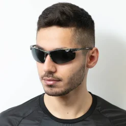 LEANDRO LIDO Ciclismo|Outdoor^Power Gafas de sol deportivas camuflaje/negro