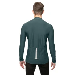 LEANDRO LIDO Ciclismo^"Procida" Hombre Maillot de ciclismo de manga larga verde