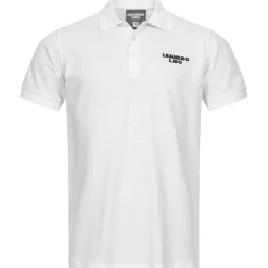 Hombre LEANDRO LIDO Camisas Y Polos^"Sorrent" Hombre Polo blanco