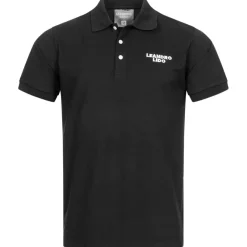 Hombre LEANDRO LIDO Camisas Y Polos^"Sorrent" Hombre Polo negro
