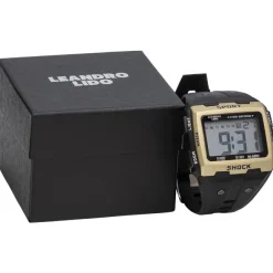 LEANDRO LIDO Accesorios De Fitness|Relojes^"Sterpeto" Unisex Reloj deportivo dorado/negro