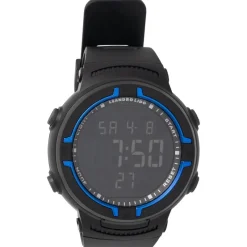 LEANDRO LIDO Accesorios De Fitness|Relojes^"Vernazza" Unisex Reloj deportivo negro/azul