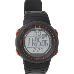 LEANDRO LIDO Accesorios De Fitness|Relojes^"Vescia" Unisex Reloj deportivo negro/naranja