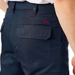 Hombre Lee Cooper Equipo De Trabajo|Vestuario Laboral^Hombre Pantalón de trabajo cargo azul marino LCPNT205-NAVY