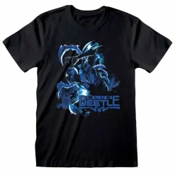 Lizenz Héroes De La Infancia^Liga de la Justicia DC Comics Flying Beetle Hombre Camiseta JLC06470TSB