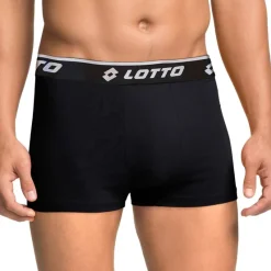 Hombre Lotto Ropa Interior^Retro Hombre Calzoncillos bóxer Pack de 5 negro MBXY10001REW-NEGRO