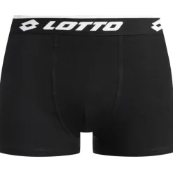 Hombre Lotto Ropa Interior^Retro Hombre Calzoncillos bóxer Pack de 5 negro MBXY10001REW-NEGRO