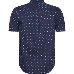 Hombre Lyle and Scott Camisas Y Polos^Lyle y Scott Flag Print Hombre Camisa de manga corta SW1302V-W154