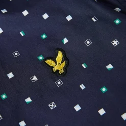 Hombre Lyle and Scott Camisas Y Polos^Lyle y Scott Flag Print Hombre Camisa de manga corta SW1302V-W154