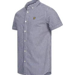 Hombre Lyle and Scott Camisas Y Polos^Lyle y Scott Gingham Hombre Camisa de manga corta SW1201V-Z650