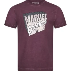 Hombre Lizenz Héroes De La Infancia|Camisetas^MARAVILLA Retro 3D Comics Hombre Camiseta FBMTS716VIB