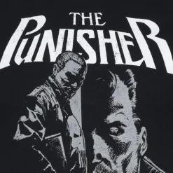 Hombre Lizenz Héroes De La Infancia|Camisetas^MARAVILLA The Punisher One Man Army Hombre Camiseta FBMTS789BLK