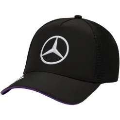 Mercedes AMG Deportes De Motor|Colabos^Petronas Fórmula 1 x Conductor Lewis Hamilton Hombre Gorra Trucker 701227945-002